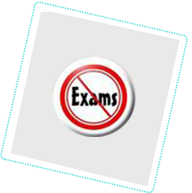 NO Exams